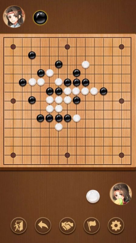 五子棋对弈版