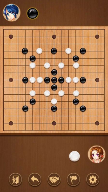 五子棋对弈版