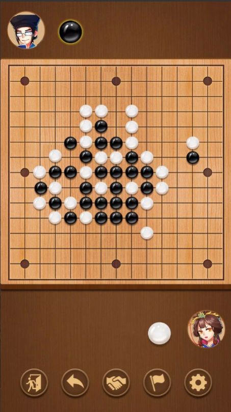 五子棋对弈版