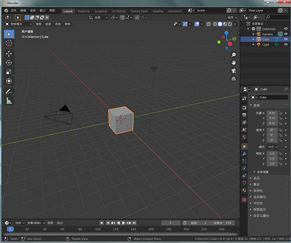 blender三维软件建模软件