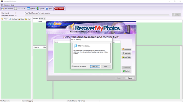 Recover My Photos照片恢复工具截图1