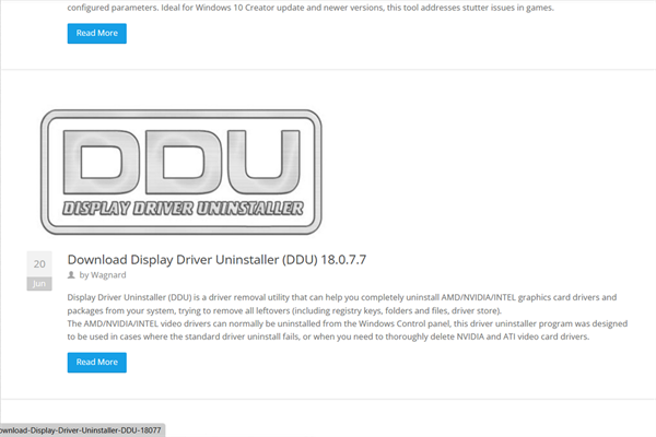 Display Driver Uninstaller截图3