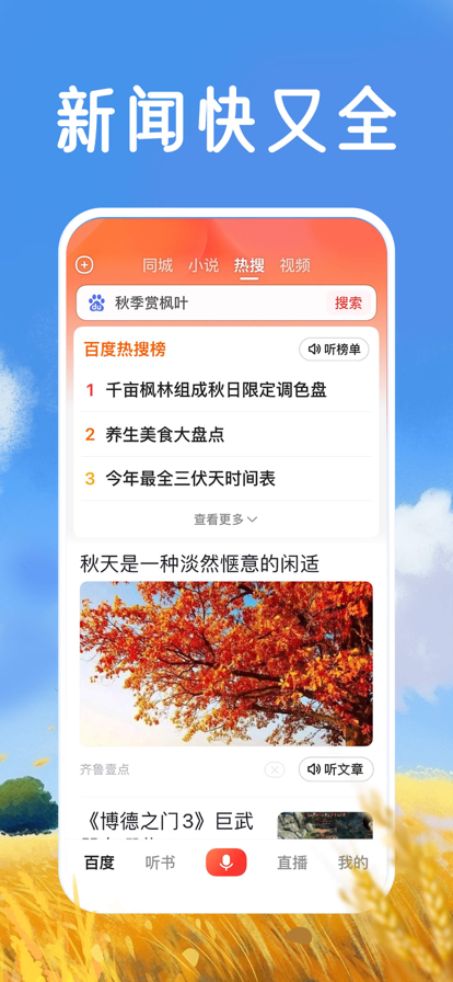 百度大字版截图5