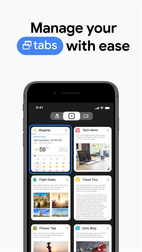 谷歌浏览器移动版1