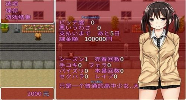 负债少女安卓汉化版截图1