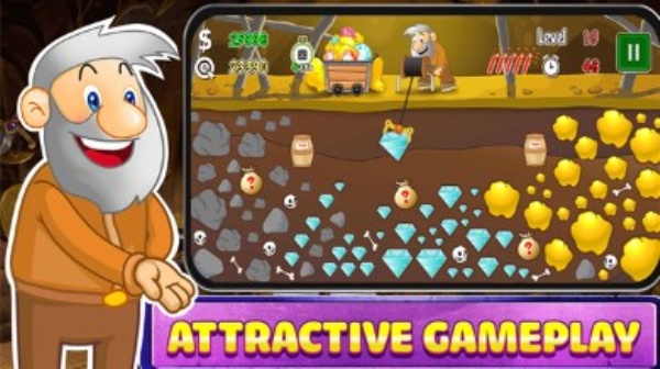 黄金矿工怀旧版截图1