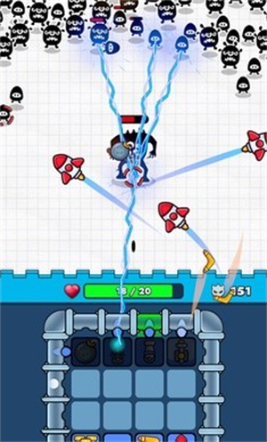 弹跳防御原版