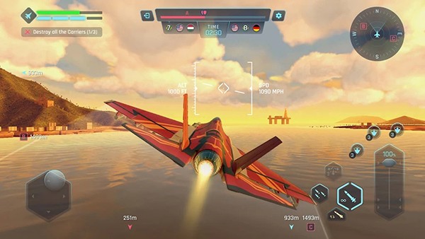 天空战士空战截图2