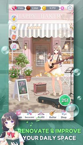 吉他少女（GuitarGirl）游戏截图1